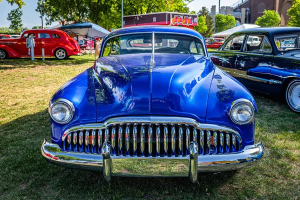 Falcon Heights June 2022 High View Front View 1949 Buick — 스톡 사진