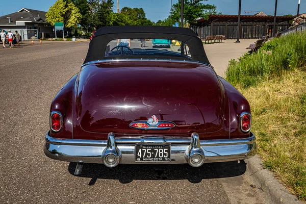 Falcon Heights June 2022 High Perspective Rear View 1950 Buick — Stock Photo, Image