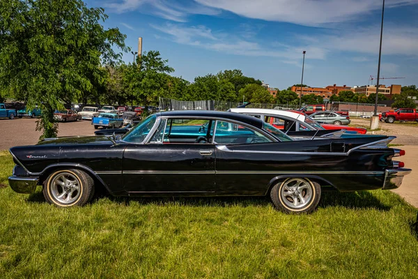 Falcon Heights June 2022 High Perspective Side View 1959 Dodge — Stock Photo, Image