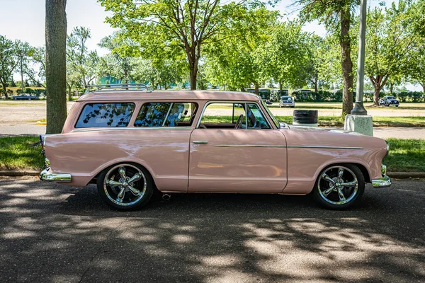 Falcon Heights Června 2022 Pohled Boku Amc Rambler American Super — Stock fotografie