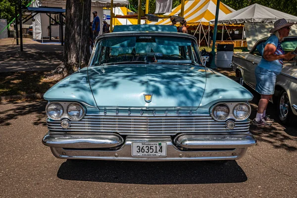 Falcon Heights Juni 2022 High Perspective Front View 1959 Chrysler — Stockfoto
