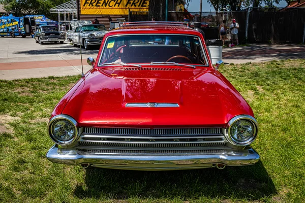 Falcon Heights Junio 2022 Vista Frontal Alta Perspectiva Dodge Dart — Foto de Stock