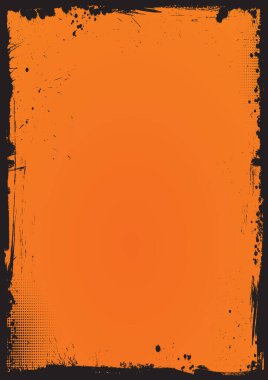 Grunge kenarlık dikey Cadılar Bayramı arka plan