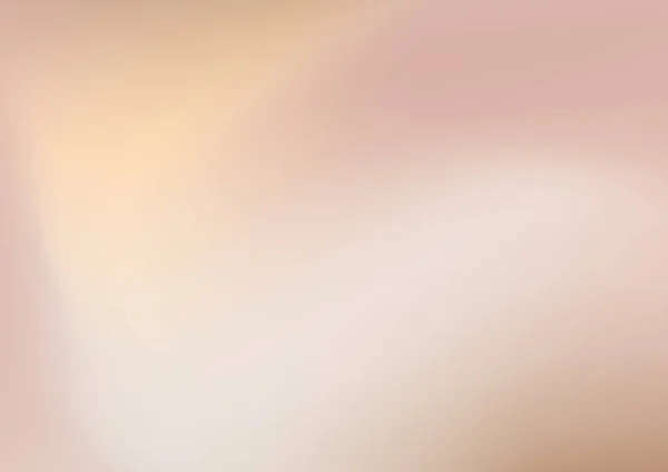 Der Farbverlauf Pastellrosa Und Beige Zarte Leere Papierschablone Hintergrund — Stockvektor