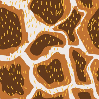 Kusursuz giraraffe deri deseni