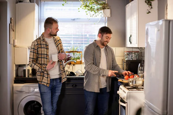 Préparation d'un repas sain — Photo