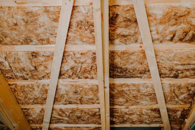 Mineral yünlü tavan arası yalıtımı