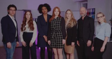 Office güvenli iş takım ayakta