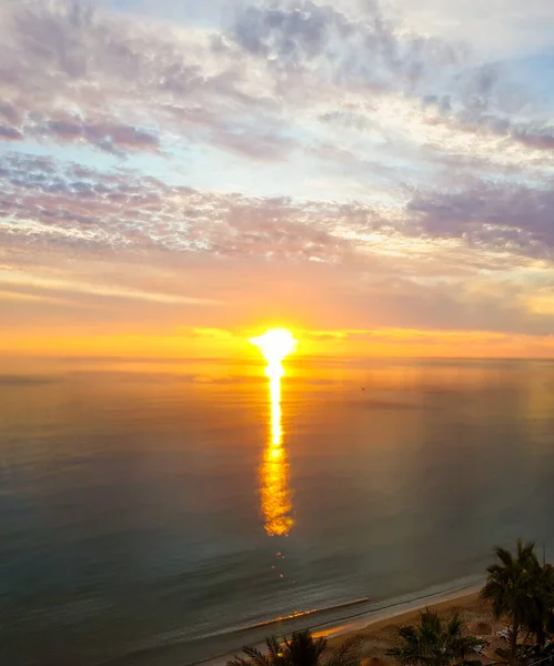 Glorious Sunset Avsallar — Stock Photo, Image