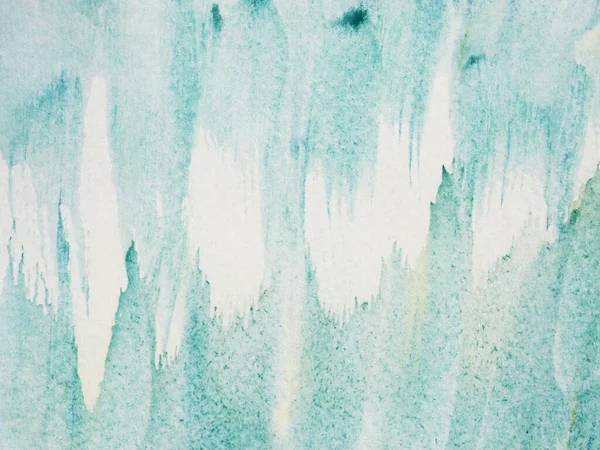 Абстрактный Фон Текстура Картины Синий Зеленый Цветовой Поток Белом Фоне — стоковое фото