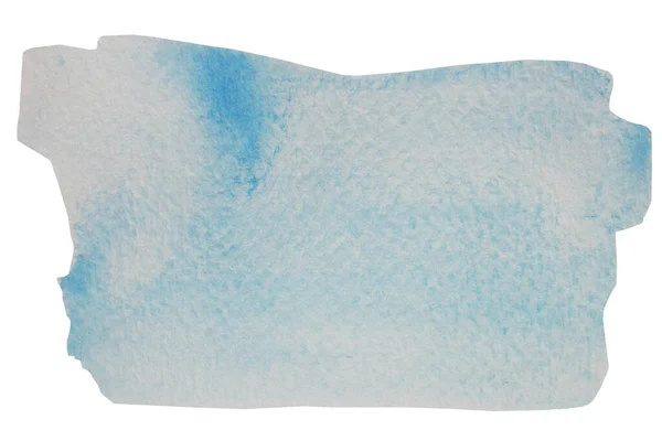 Абстрактный Фон Текстура Картины Синий Цветовой Поток Изолированы Белом Фоне — стоковое фото