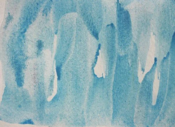 Абстрактный Фон Текстура Картины Синий Цветовой Поток Белом Фоне Иллюстрация — стоковое фото