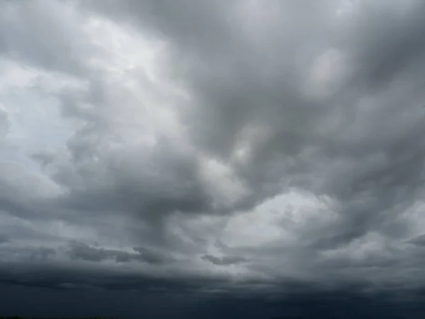 Cumulonimbus Formations Nuageuses Sur Ciel Bleu Tropical Nimbus Mouvement Fond — Photo