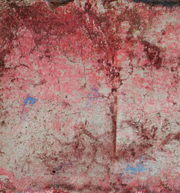 Metalin gümüş yüzeyinde kahverengi ve kırmızı pas lekesi, Rusty Metallic doku ve grafik tasarımı için arkaplan