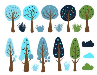 Bahar Ağacı Eli 300 dpi ile EPS biçiminde çizildi