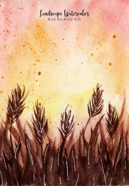 çim ve güneş ışığı ile arka plan