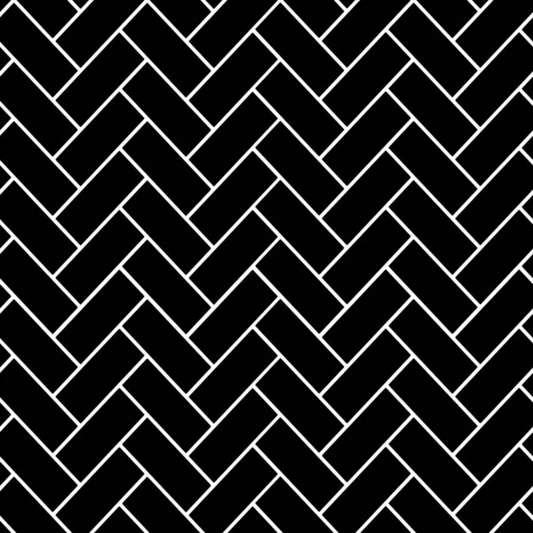 Carreau noir de métro chevrons motif sans couture. Subway pierre ou céramique mur de briques fond. — Image vectorielle