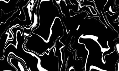 İllülasyon geçmişi. Doğal siyah ve beyaz mermer deseni. Antik sanat mürekkebi dokusu duvar kağıdı olarak kullanılabilir, modern arkaplan olarak.