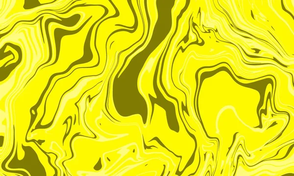 Resumo Fundo Amarelo Tom Ilustração Padrão Mármore Calcedônia Redemoinhos Pastel — Fotografia de Stock