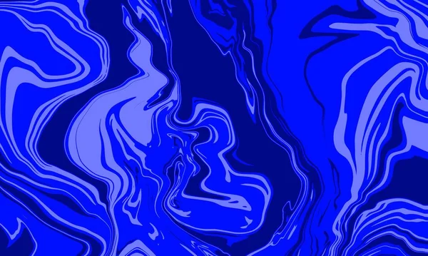 Resumo Fundo Azul Tom Ilustração Padrão Mármore Calcedônia Redemoinhos Pastel — Fotografia de Stock
