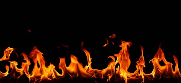 Ένας Σωρός Από Αφαιρετικές Φλόγες Θερμικής Ενέργειας Που Καίνε Καύσιμα — Φωτογραφία Αρχείου