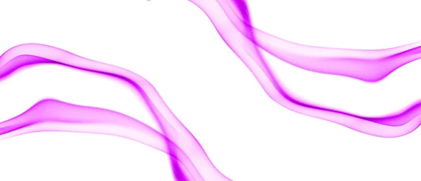 Swirling Motion Purple Smoke Fog Group Abstract Line Isolated White — Stock Photo, Image