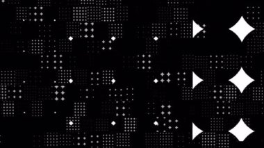 Mavi desenli soyut arkaplan, döngü canlandırması