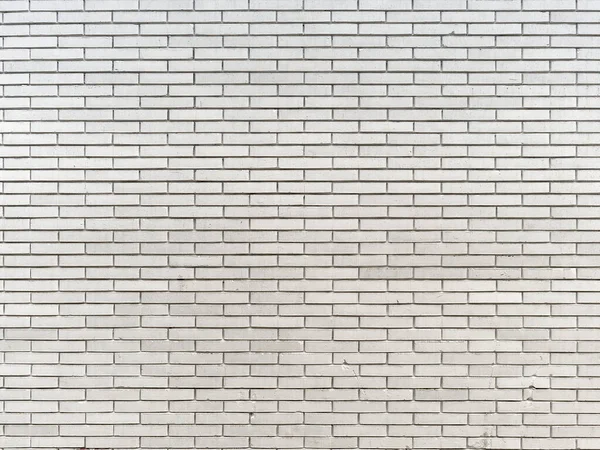 Weathered Textured White Brick Wall — Stock Photo, Image