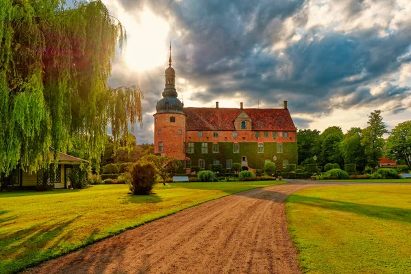 Zamek Vittskovle Południowej Szwecji Jest Jeden Najlepiej Zachowanych Renesansowych Zamków — Zdjęcie stockowe