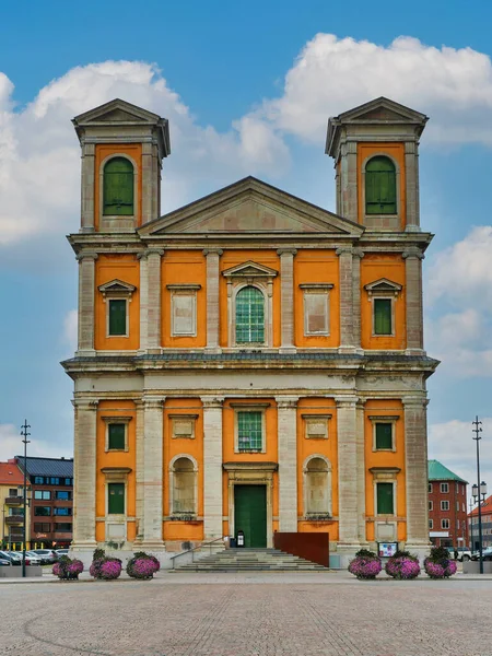 Igreja Karlskrona Fredrik Suécia — Fotografia de Stock