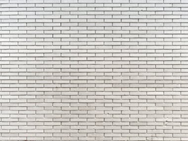 Yıpranmış beyaz tuğla duvar