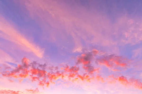 Драматическое Облачное Небо Закате Восходе Солнца Обратная Группировка — стоковое фото