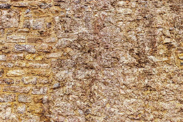 Textura Uma Antiga Parede Pedra Antiga — Fotografia de Stock