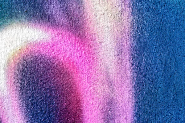 Fragment Colorful Graffiti Painted Wall Abstract Urban Background Design — Stock Photo, Image