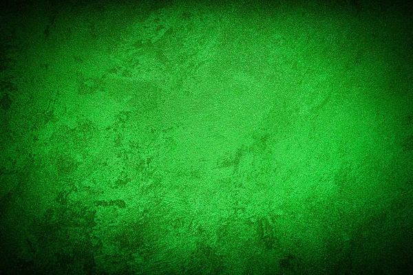 Textura Gesso Decorativo Verde Concreto Com Vinheta Fundo Grunge Abstrato — Fotografia de Stock