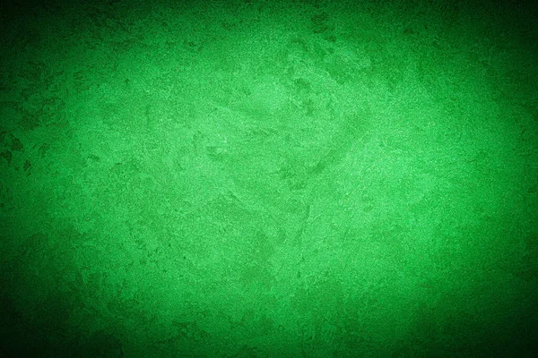 Texture Plâtre Décoratif Vert Béton Avec Vignette Résumé Fond Grunge — Photo