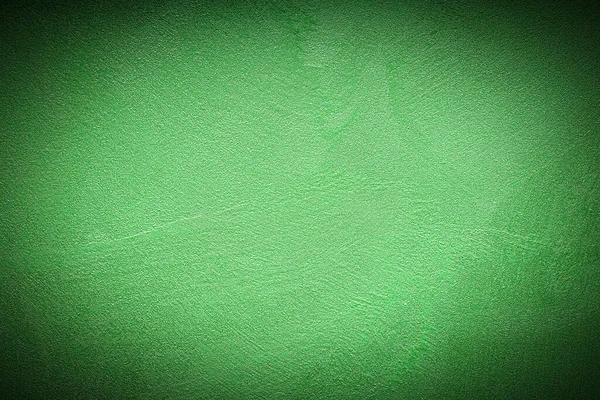 Textura Gesso Decorativo Verde Concreto Com Vinheta Fundo Grunge Abstrato — Fotografia de Stock