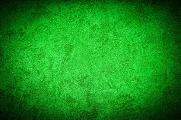 Текстура Зеленой Декоративной Штукатурки Бетона Виньеткой Абстрактный Гранж Фон Дизайна — стоковое фото