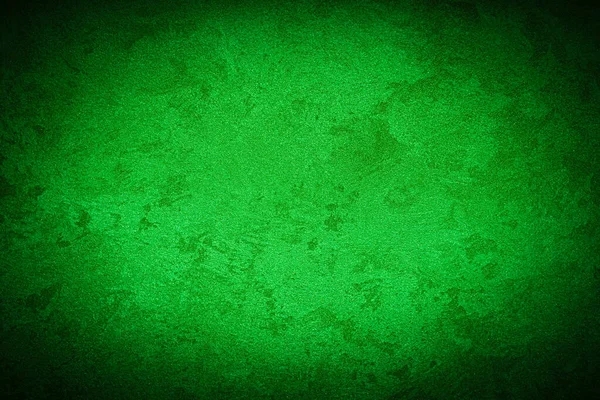 Tekstura Zielonego Tynku Dekoracyjnego Lub Betonu Winietą Streszczenie Grunge Tła — Zdjęcie stockowe