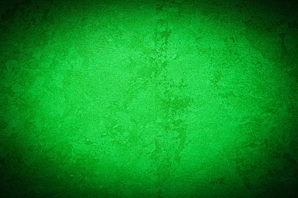 Textura Gesso Decorativo Verde Concreto Com Vinheta Fundo Grunge Abstrato — Fotografia de Stock