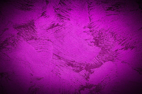 Textura Yeso Decorativo Púrpura Hormigón Con Viñeta Fondo Grunge Abstracto — Foto de Stock