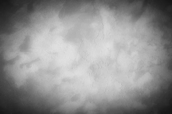 Texture Intonaco Decorativo Grigio Cemento Con Vignetta Astratto Sfondo Grunge — Foto Stock