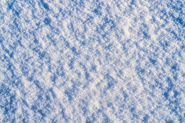 Die Textur Des Schnees Wird Vom Sonnenlicht Beleuchtet Winterlicher Hintergrund — Stockfoto