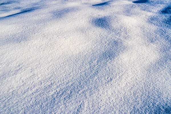 Texture Snow Illuminated Sunlight Winter Background — Stock Photo, Image