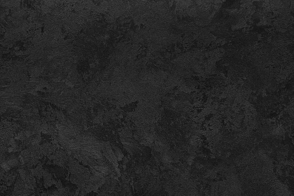 Textura Gesso Decorativo Preto Concreto Fundo Grunge Abstrato Para Design — Fotografia de Stock