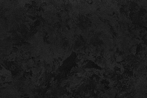 黒の装飾石膏やコンクリートの質感 概要デザインのためのグランジ背景 — ストック写真