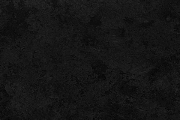 Texture Plâtre Décoratif Noir Béton Résumé Fond Grunge Pour Design — Photo