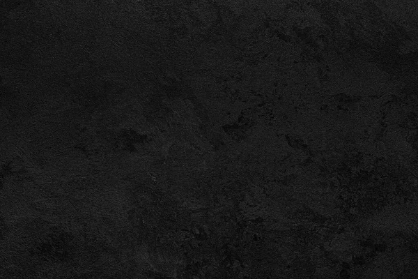 Texture Plâtre Décoratif Noir Béton Résumé Fond Grunge Pour Design — Photo