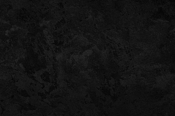 黒の装飾石膏やコンクリートの質感 概要デザインのためのグランジ背景 — ストック写真