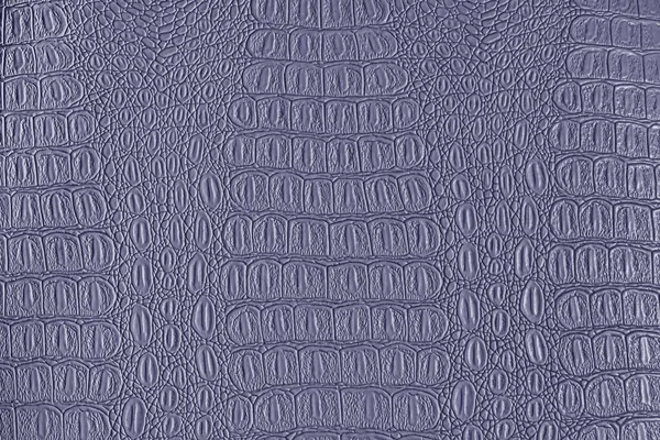 Texture Pelle Coccodrillo Blu Sfondo Astratto Design — Foto Stock